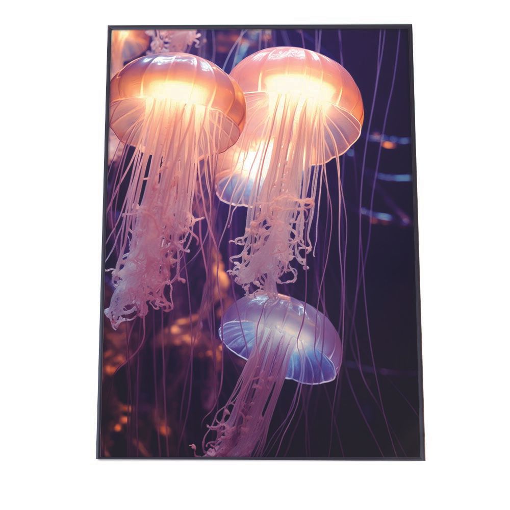 B1サイズ（約73x103cm）】【lh-poster-2648】クラゲ ポスター