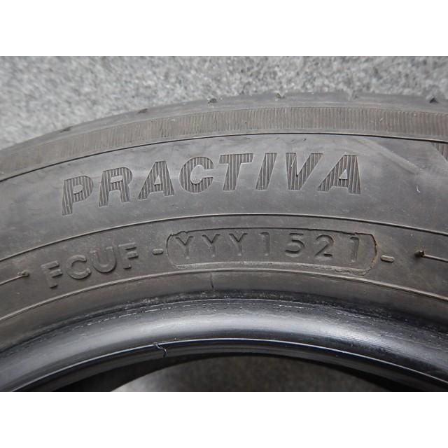 本州四国送料無料 溝あり ヨコハマ PRACTIVA 155/65R13 2021年製造 4本