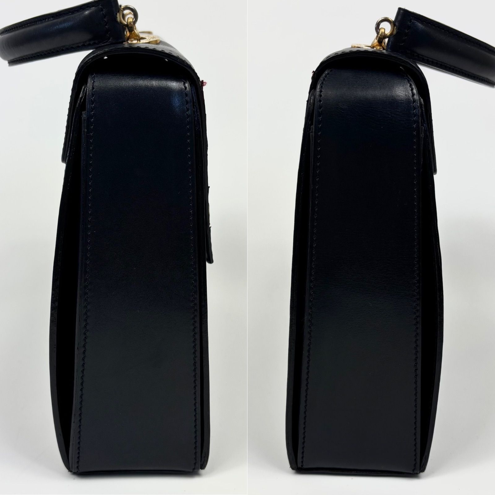 CELINE セリーヌ パイソン レザー ハンドバッグ ショルダーバッグ 2way