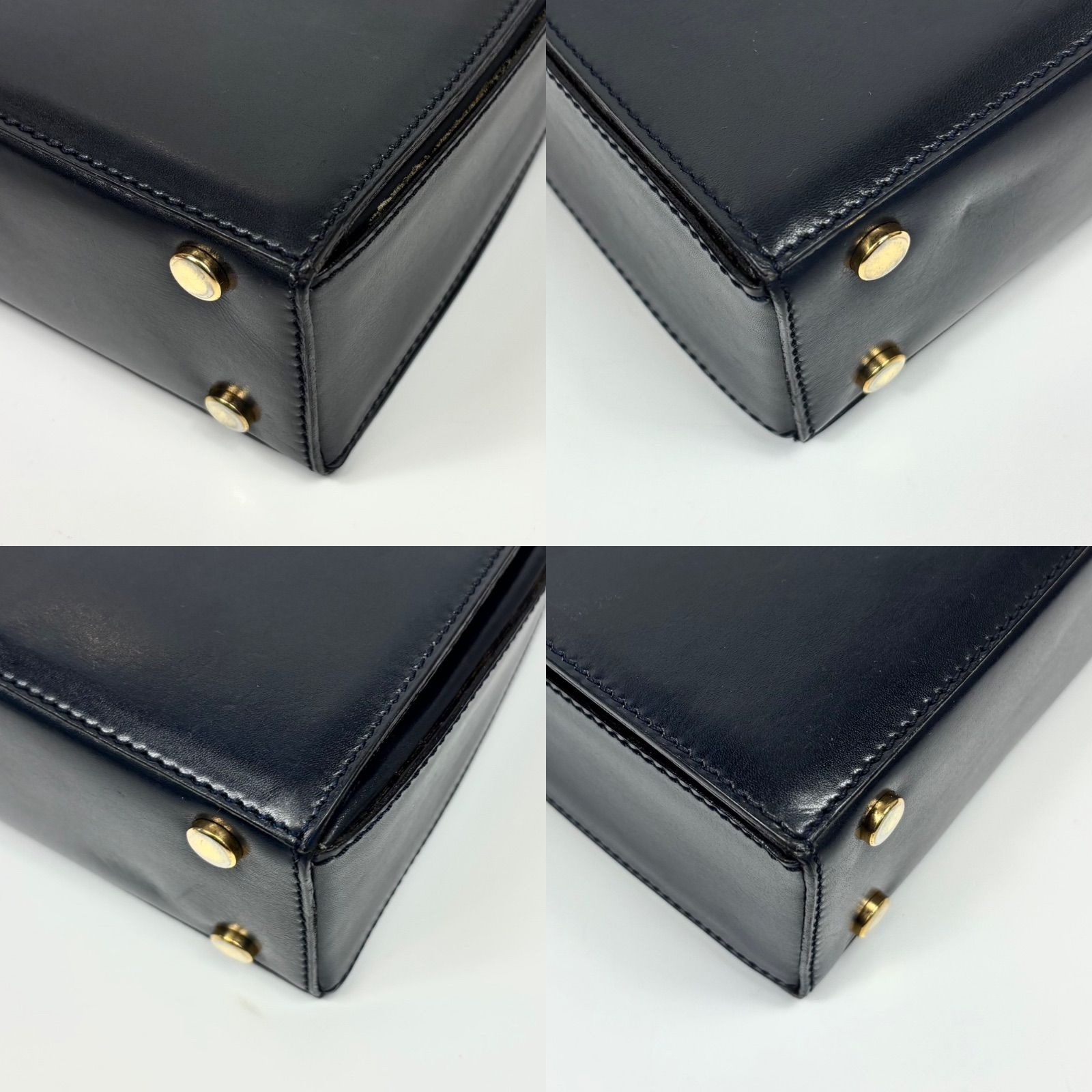 CELINE セリーヌ パイソン レザー ハンドバッグ ショルダーバッグ 2way