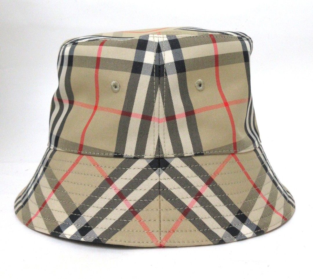 BURBERRY/バーバリー ノバチェック ハット M 55cm 8026927 【中古