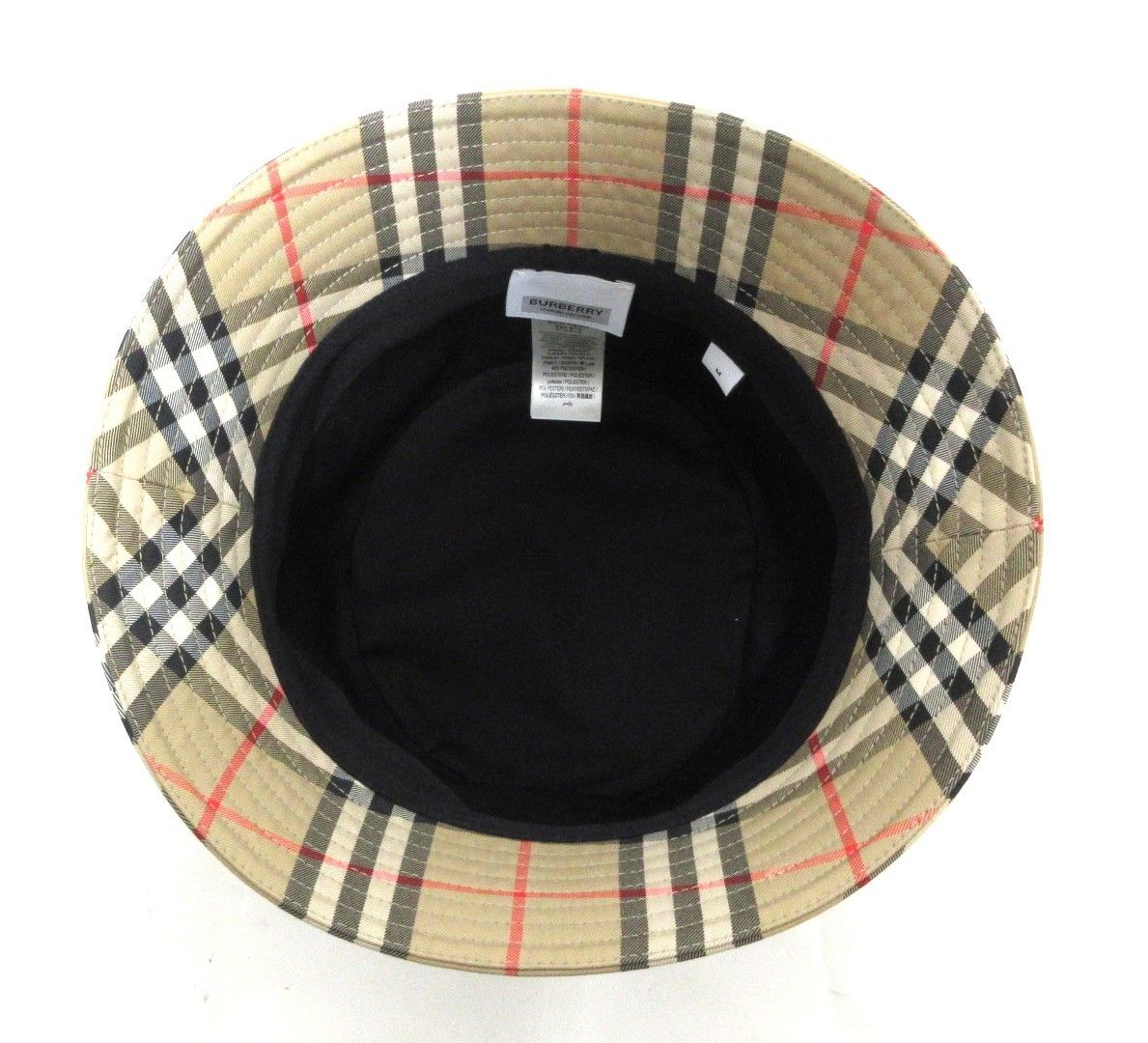 美品　Burberry帽子❣️ノバチェック❣️ハット❣️ BURBERRY/バーバリー ノバチェック ハット M 55cm 8026927 【中古