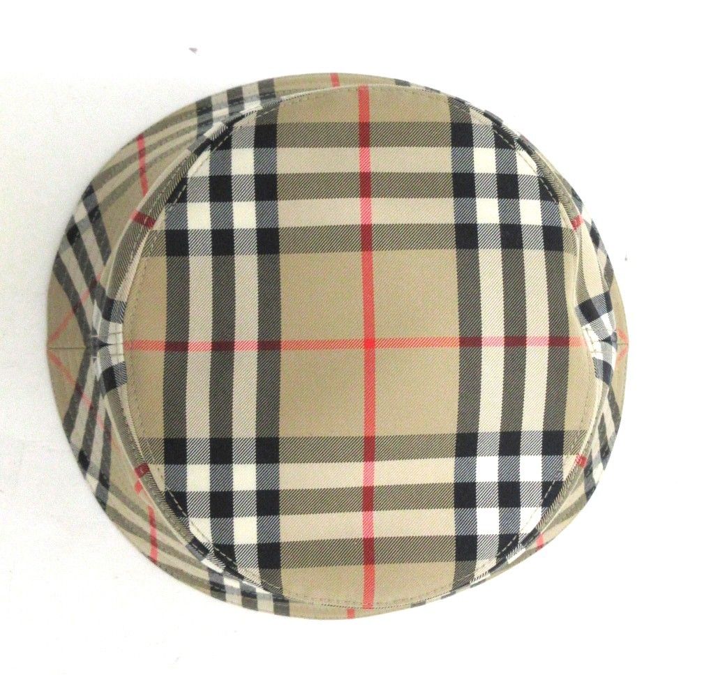 BURBERRY/バーバリー ノバチェック ハット M 55cm 8026927 【中古