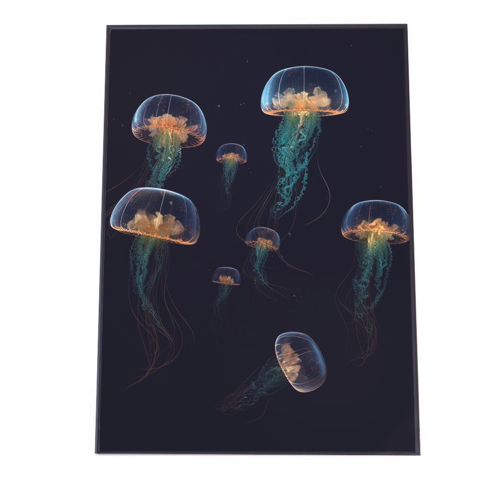 B2サイズ（約51x73cm）】【lh-poster-2679】クラゲ ポスター