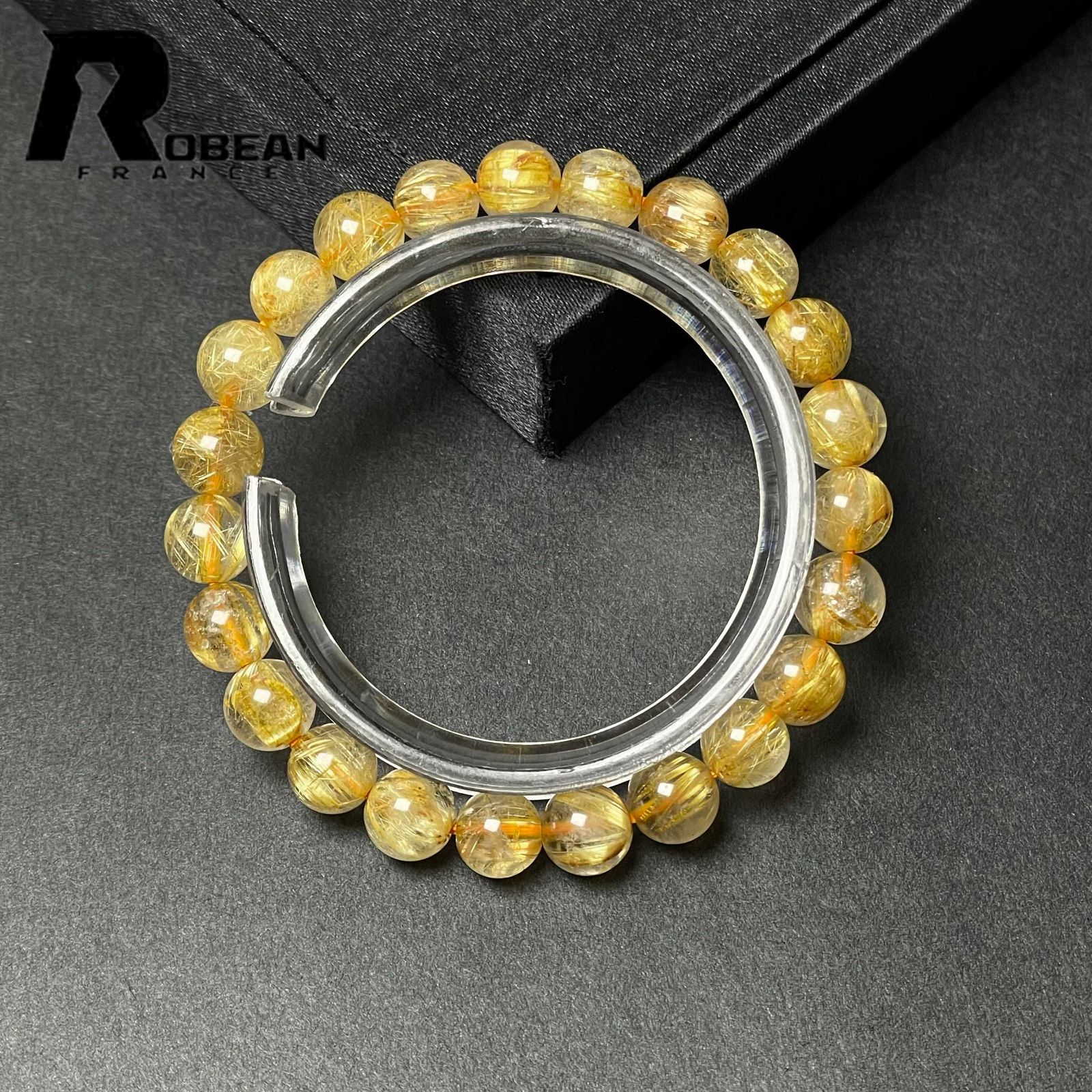 上品 EU製 定価9万円☆ROBEAN・極!極満針ルチルクォーツ
