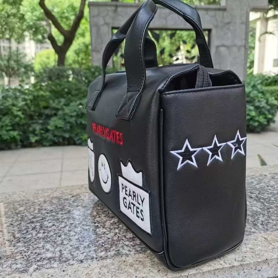 新品未使用】パーリーゲイツ ラウンドバッグ カートバック 黑 - メルカリ