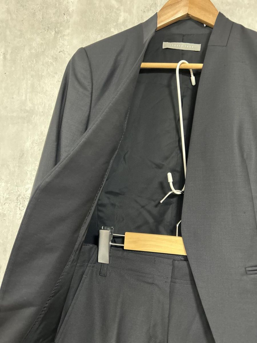theory luxe セオリーリュクス フォーマル パンツ スーツ size 040 濃紺 レディース