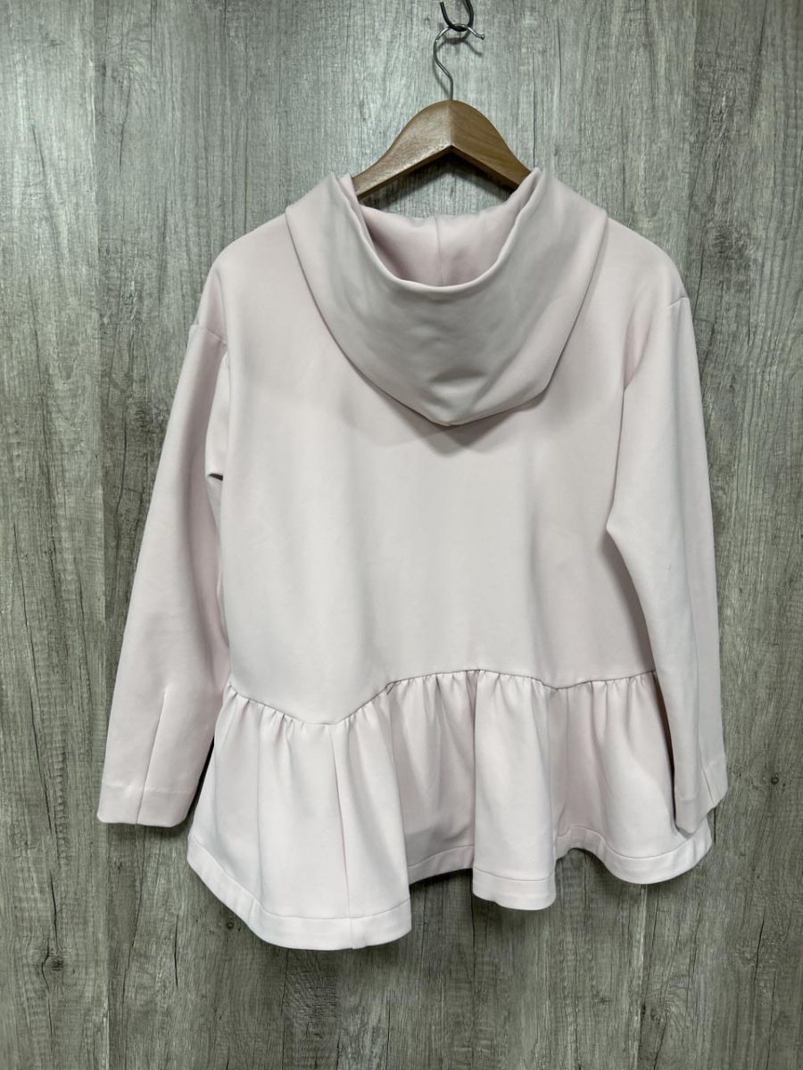 SONO ソーノ ダブルニット レディフーディ ジップアップ パーカー