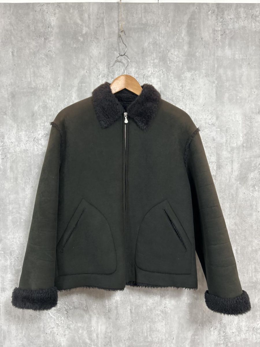 Paul Smith ポールスミス ムートン ジャケット sizeL 黒 メンズ