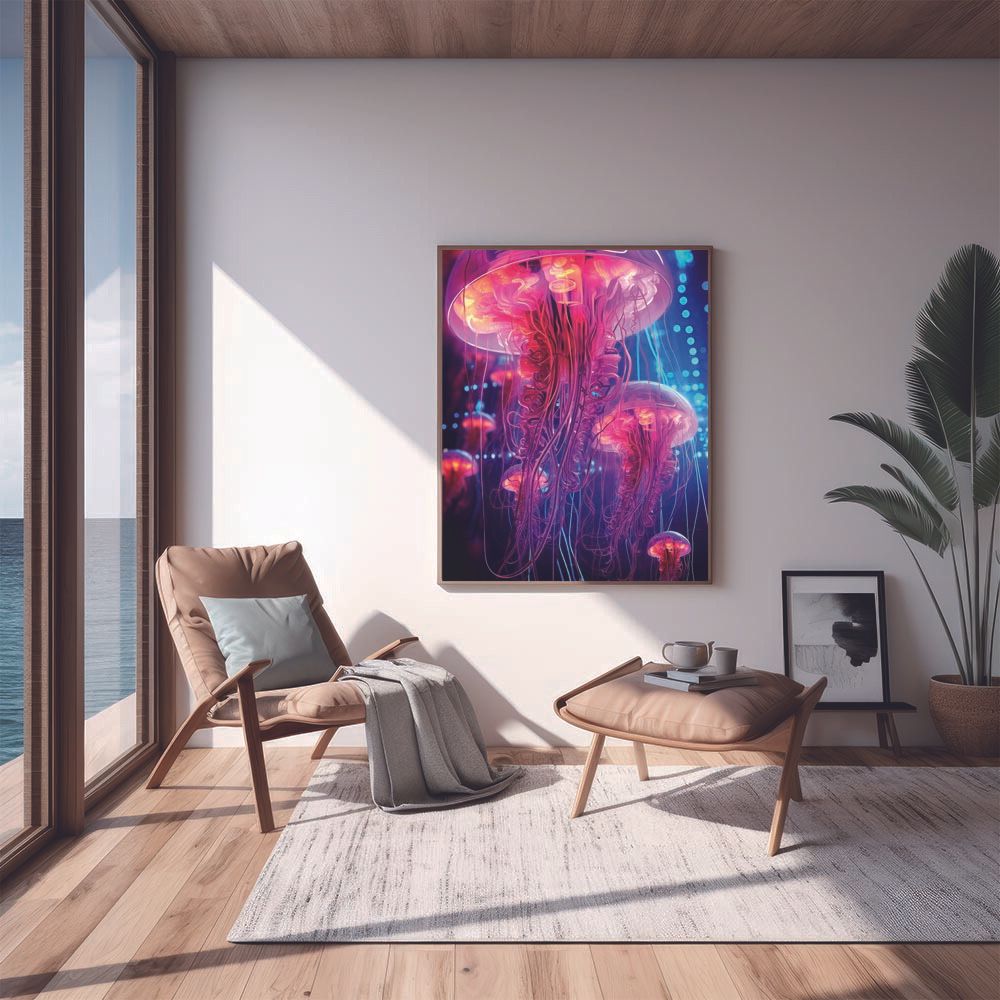 【美品】Ａ1サイズ 版画 ポスター 絵画 壁掛け インテリア アート 特注 》A1 フレーム付き アートポスター | LINSL（リンスル）| アート