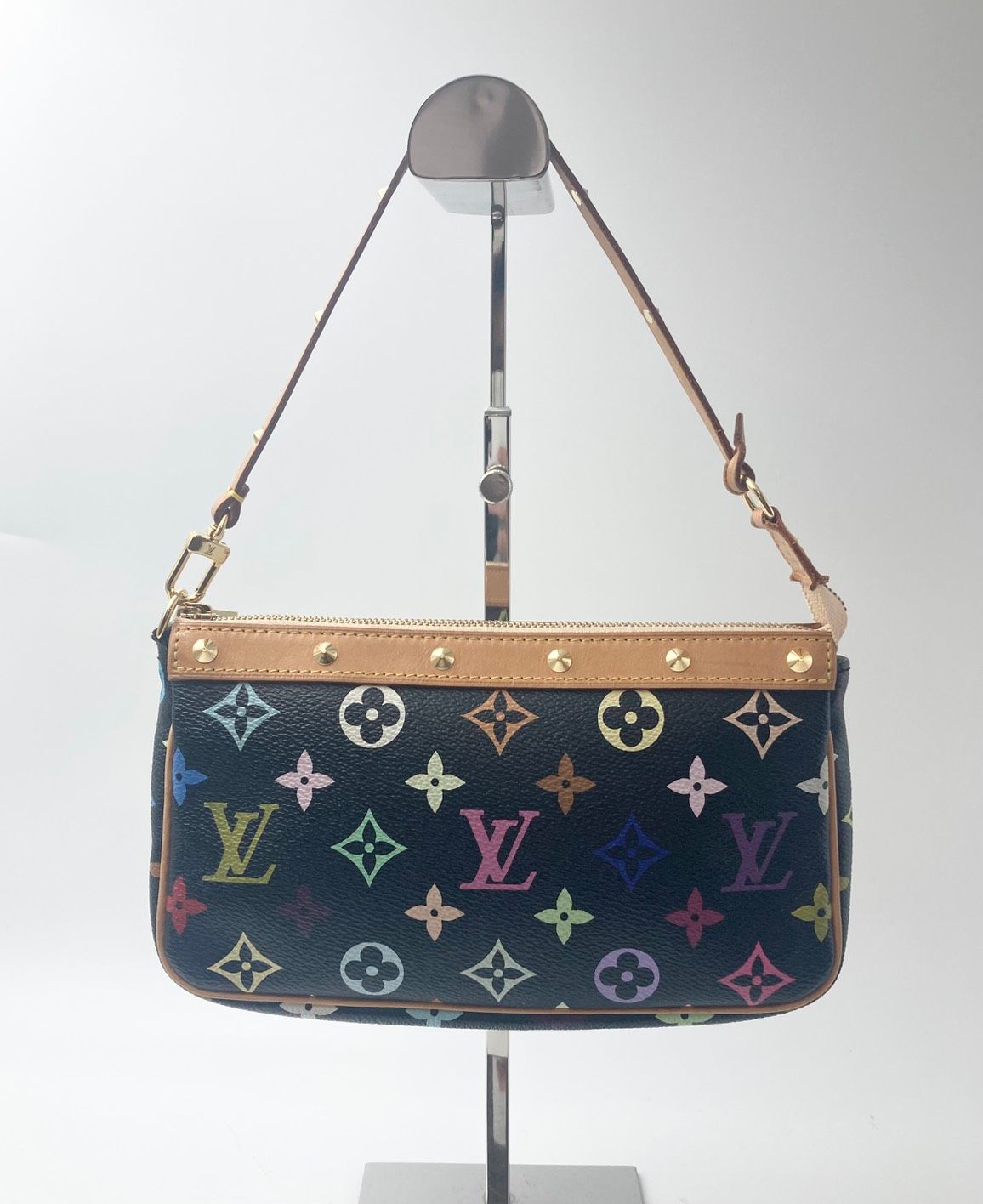 LOUIS VUITTON ルイヴィトン ポシェット アクセソワール M 92648 ハンドバッグ モノグラム マルチ
