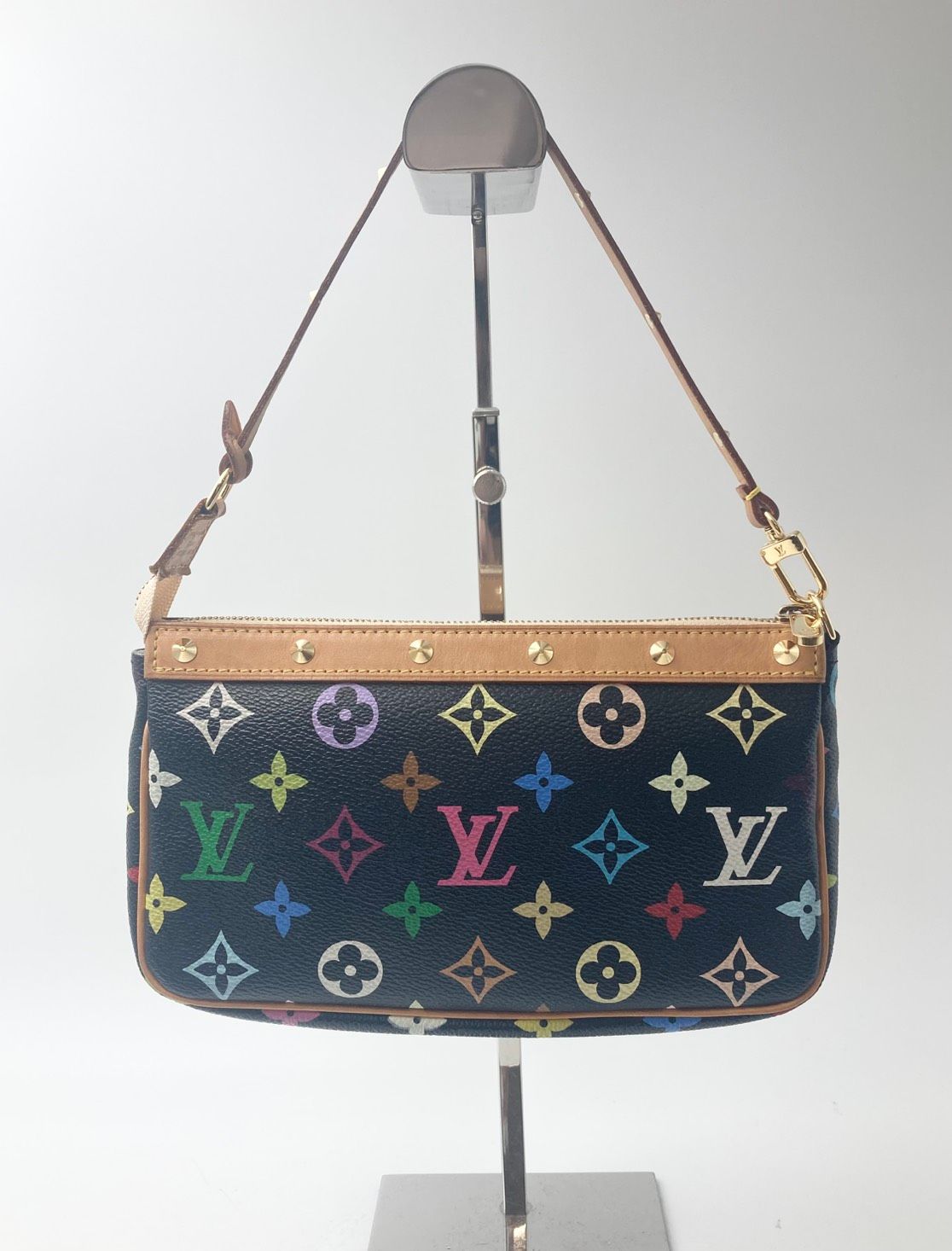 LOUIS VUITTON ルイヴィトン ポシェット アクセソワール M 92648 ハンドバッグ モノグラム マルチ