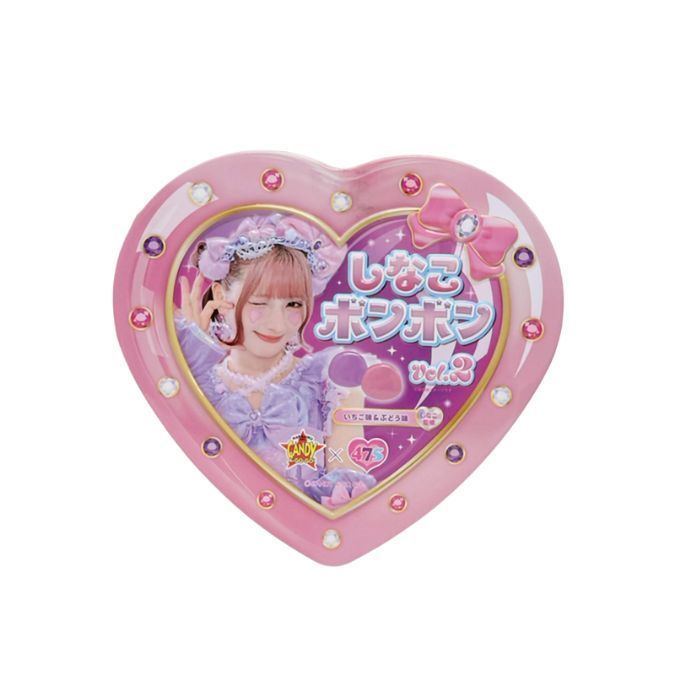 しなこちゃん ボンボンVer.2 2缶 いちご&ぶどう味 - メルカリ