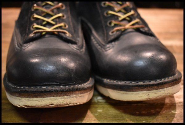  8 5 D WESCO ウエスコ カスタムジョブマスターLTT 黒 ブラック ブラックラフアウト ビブラム1010 編み上げ ブーツ FK 389 ワークブーツ ブーツ 革靴