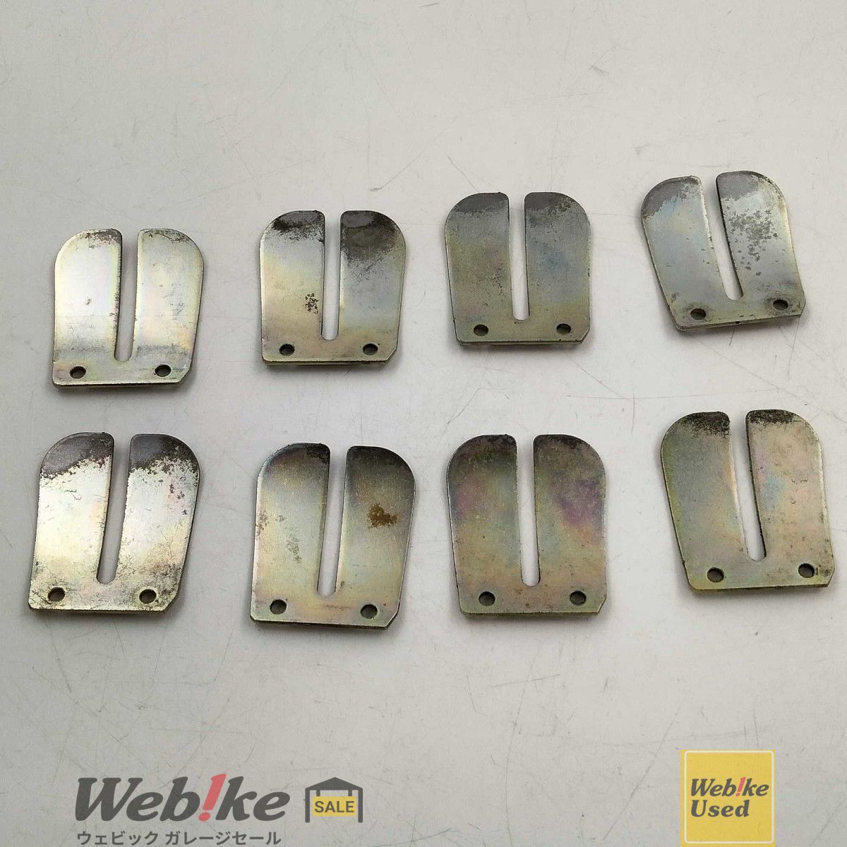 ヤマハ純正中古パーツ RZV500 リードバルブストッパー 1台分 3345-13616-70 RXBI16136