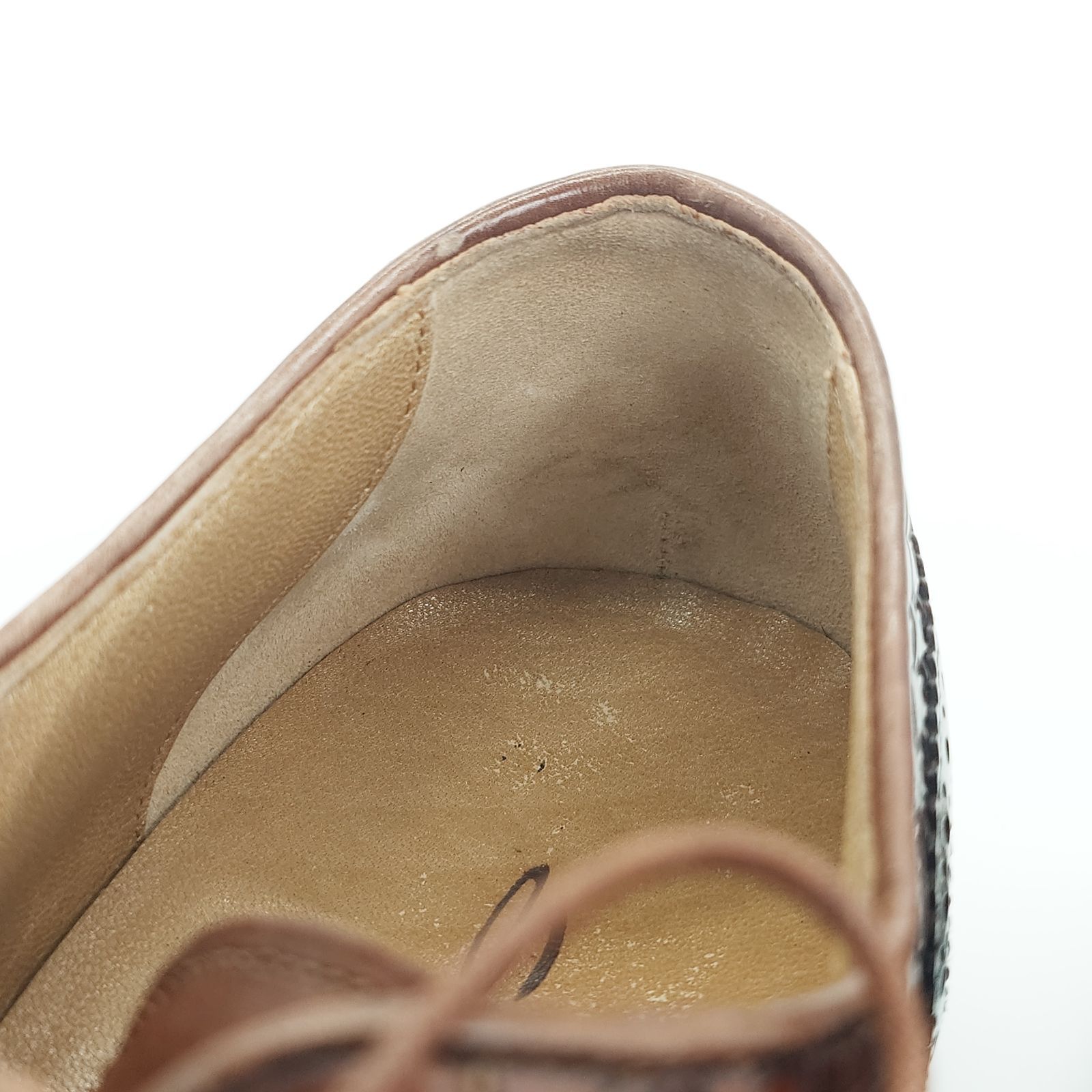 Santoni サントーニ ドレスシューズ 紳士靴 編み込みデザイン サイズ7