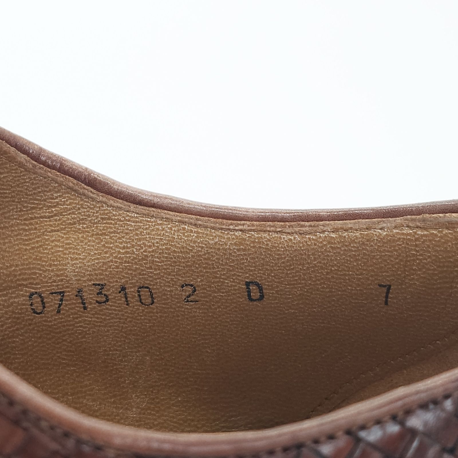 Santoni サントーニ ドレスシューズ 紳士靴 編み込みデザイン サイズ7