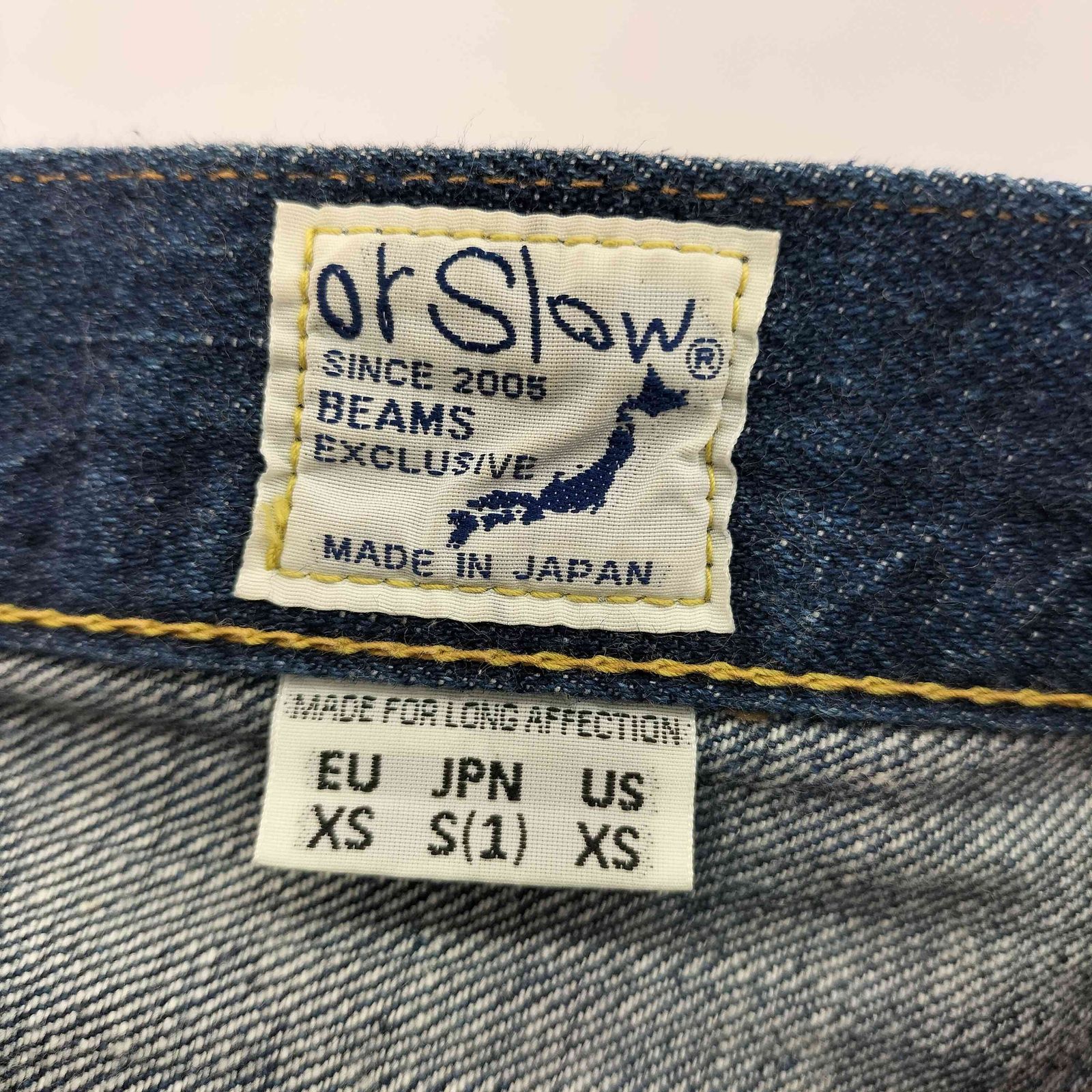 オアスロウ orSlow 701ZBB デニムパンツ メンズ JPN：S - メルカリ