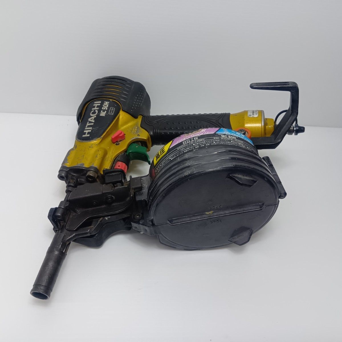  HITACHI 日立 コンクリート釘打ち機 NC 50 H オレンジ 釘打機 エアーツール