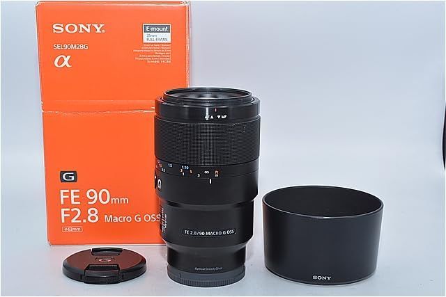 ジャンク品 レンズ SONY FE 90mm F2.8 Macro OSS SEL90M28G 505