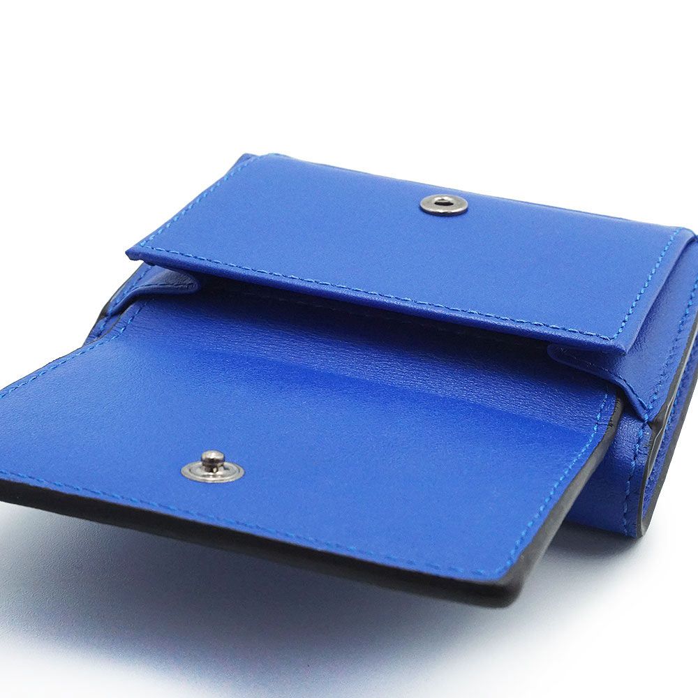 三つ折り財布 スムースレザー