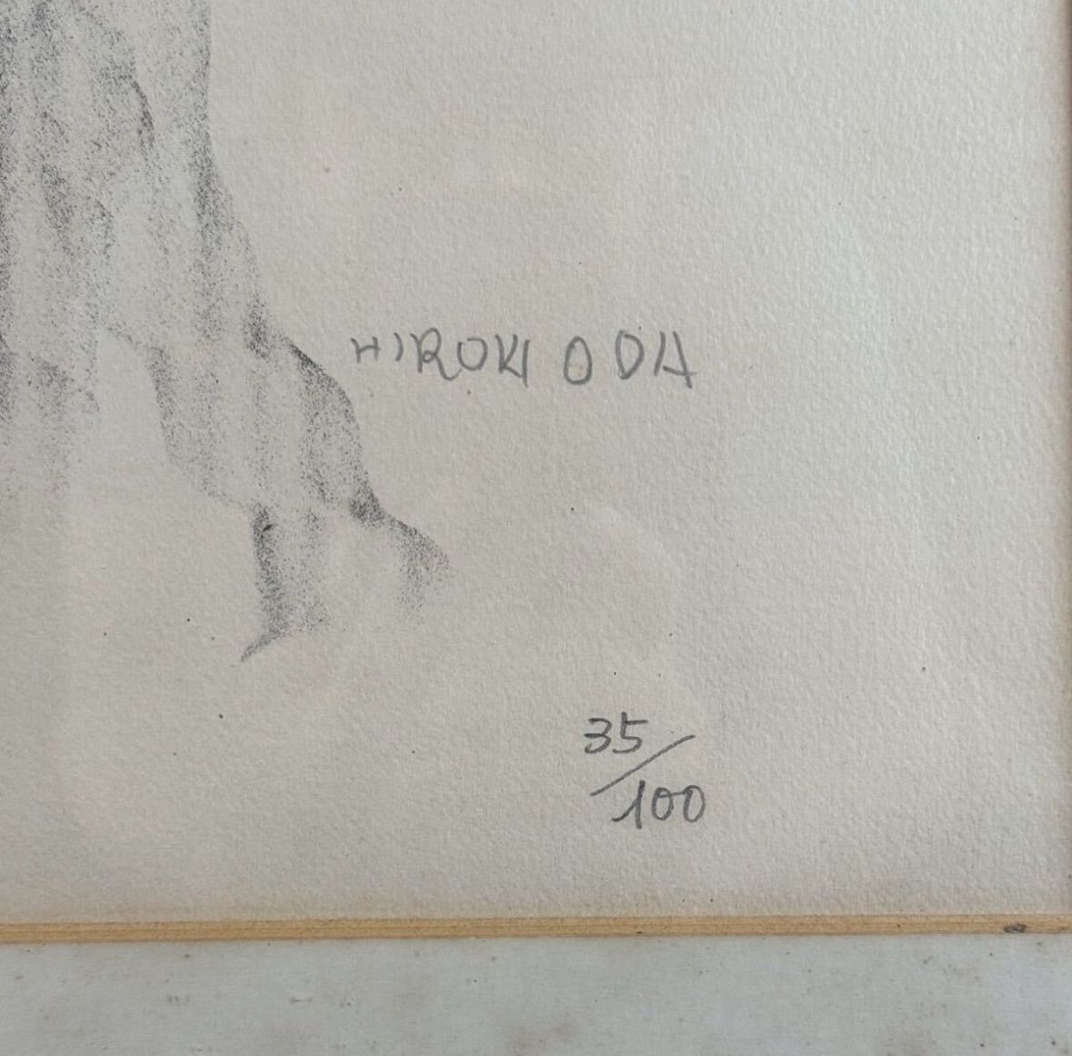 織田広喜「少女」オリジナル版画 15号 福岡県出身 日本芸術院 二科会