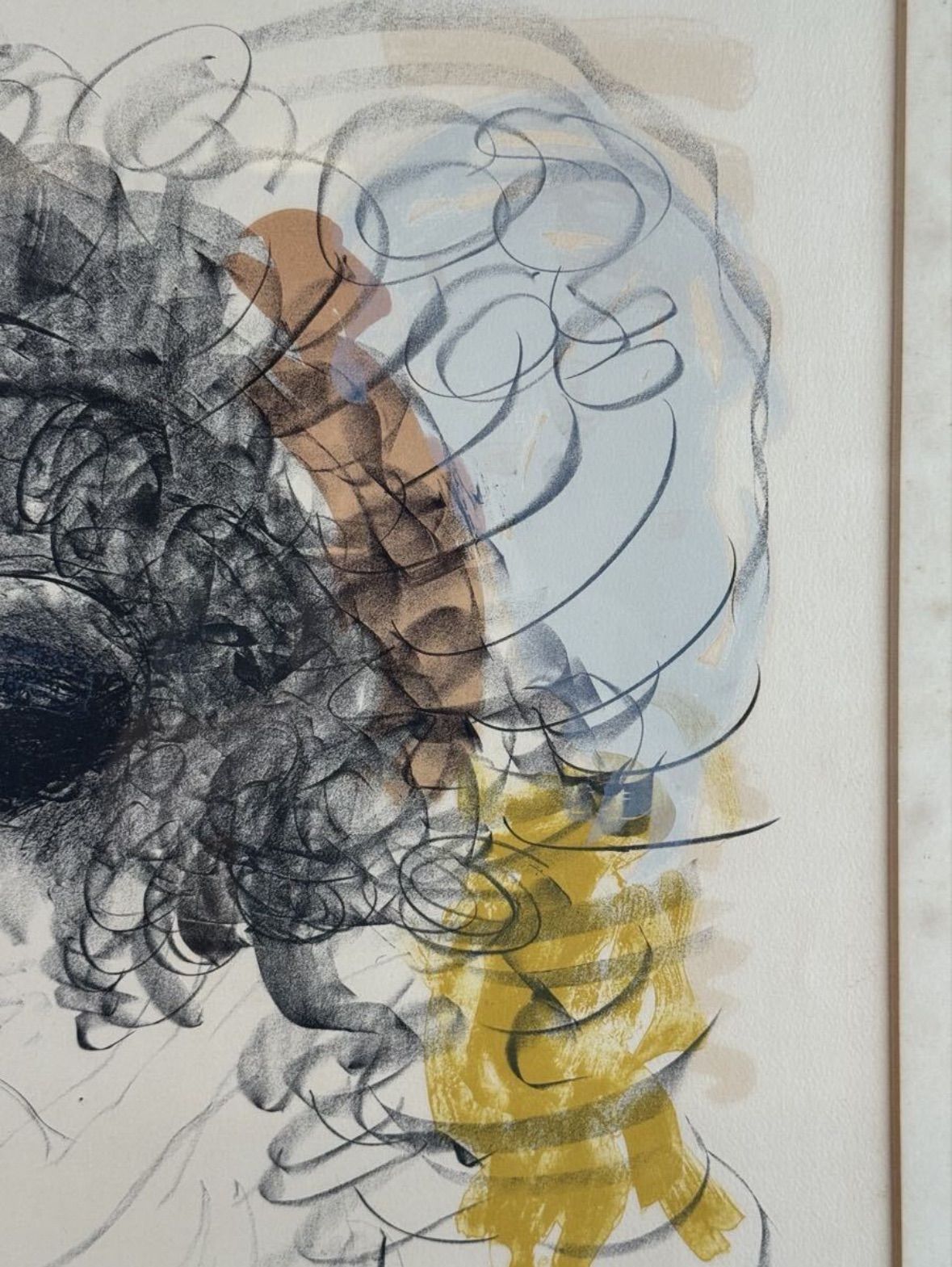 織田広喜「少女」オリジナル版画 15号 福岡県出身 日本芸術院 二科会