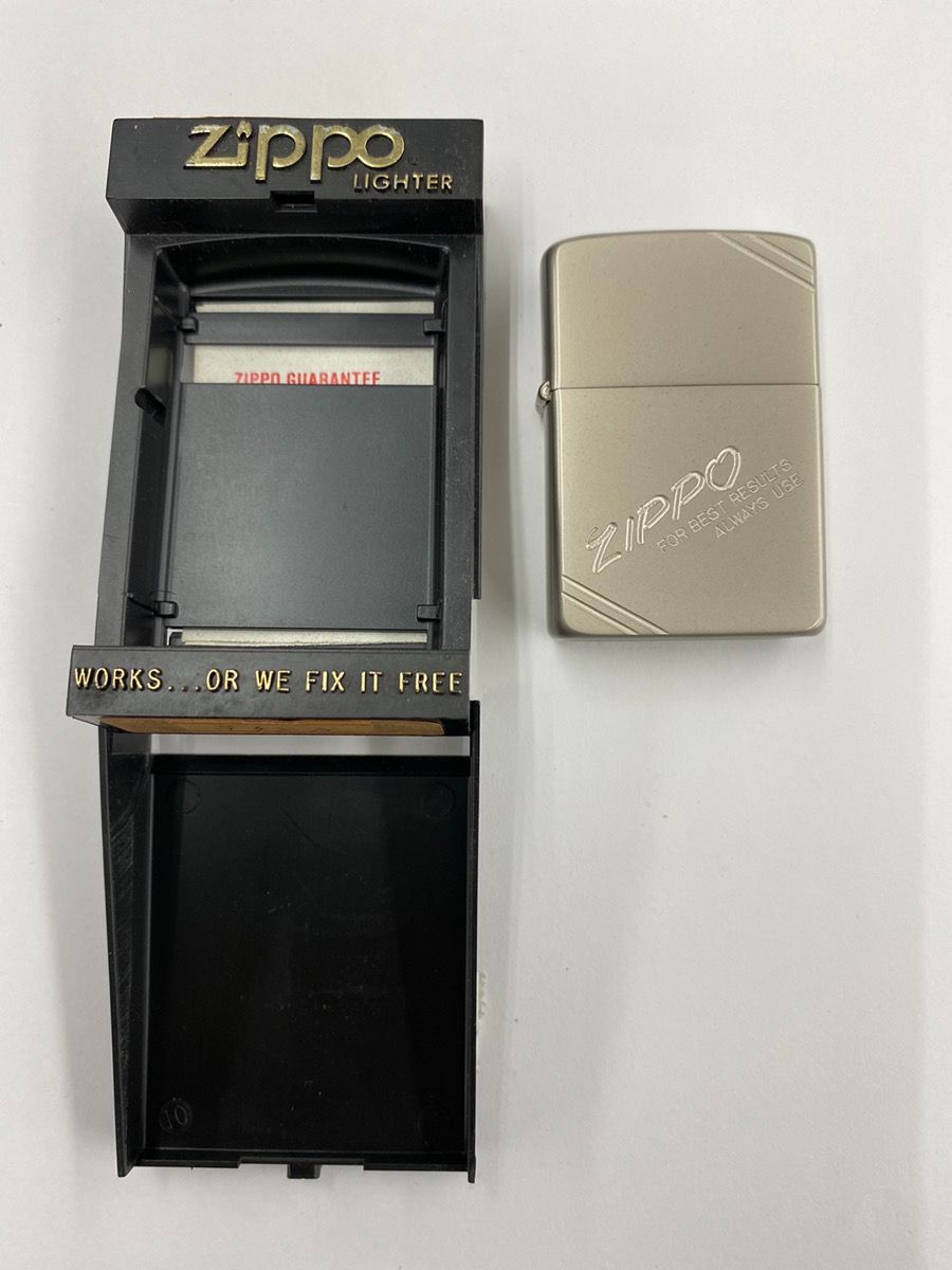 未着火品 Zippo 1987年製 チタン