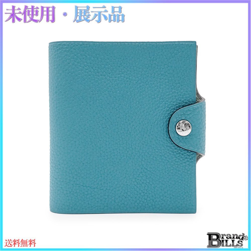 エルメス ノートカバー ユリス ミニ リフィル付き 手帳 ノート トゴ ブルージーン