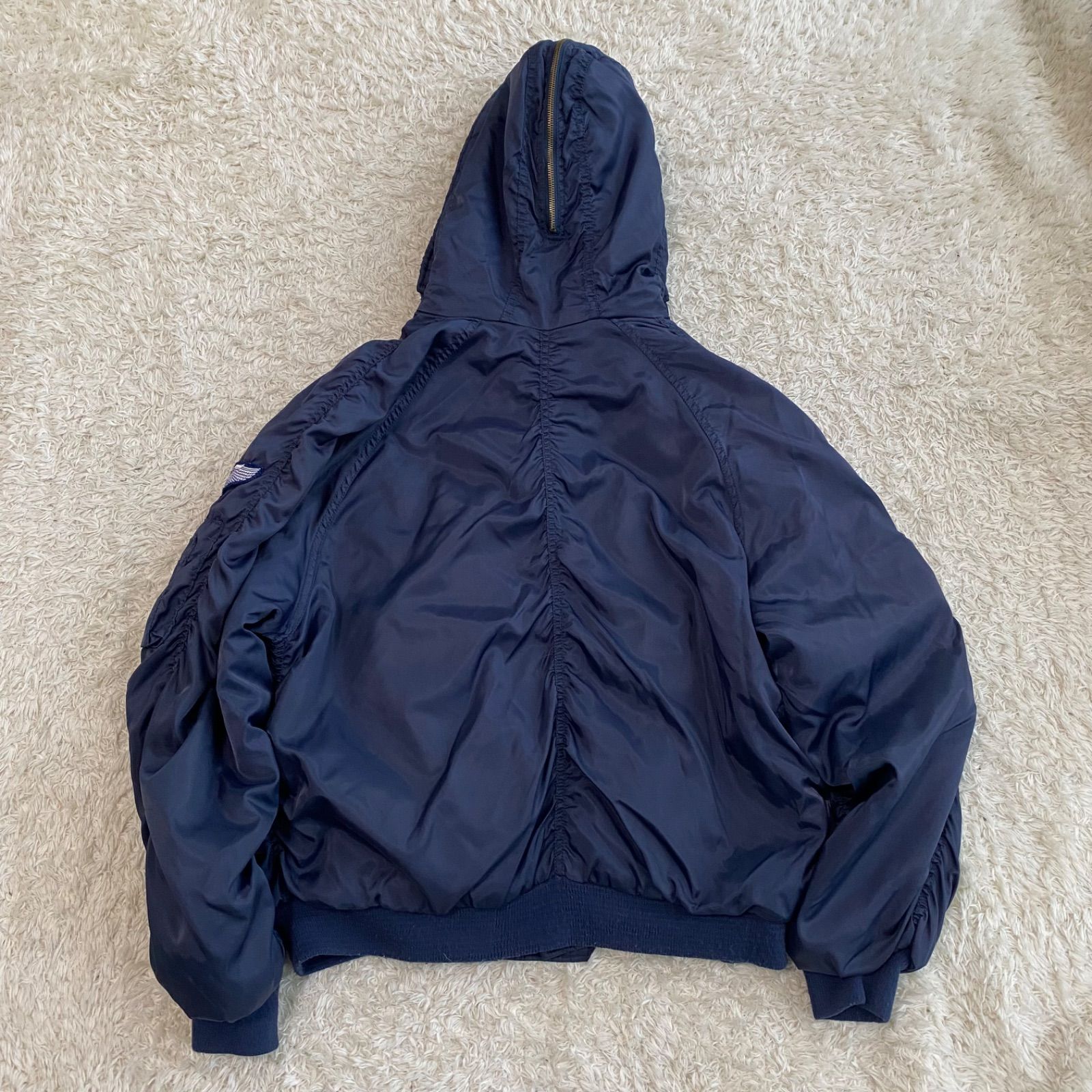 90s vintage N-2B N2B flight bomber JKT military type flight jacket