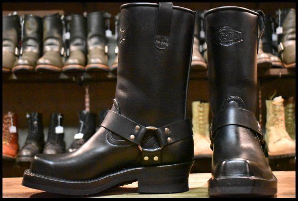 10 EE NICKS ニックス BIGTWIN ビッグツイン エンジニア リングブーツ ブラック 黒 11インチハイト ブーツ FK 432