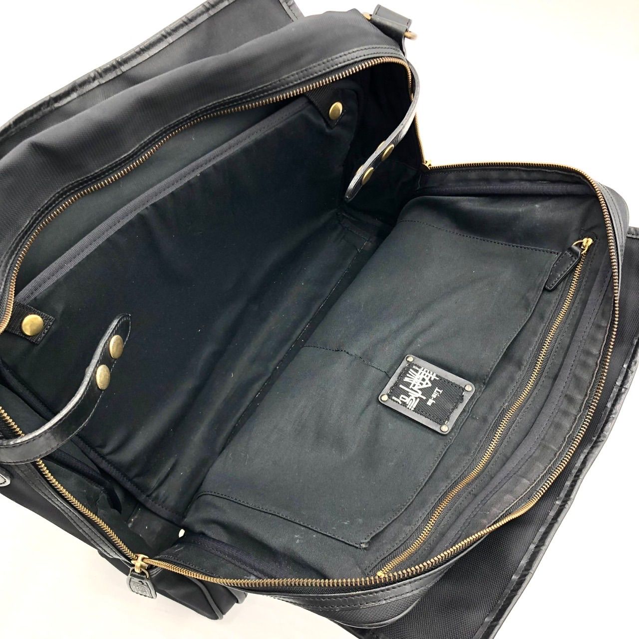 美品】輪怐 Lin-ku リンクトートバッグ 2way 黒 ブラック ビジネス 