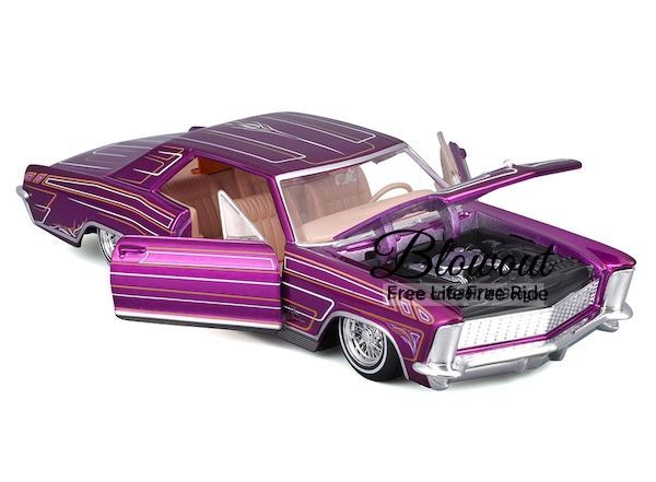 1 26 1965 BUICK RIVIERA ミニカー ビュイック リビエラ ガレージ HOTROD 看板 ヴィンテージ アメリカン雑貨 ローライダー フィギュア ホットロッド US ムーンアイズ メキシカン シボレー 世田谷ベース