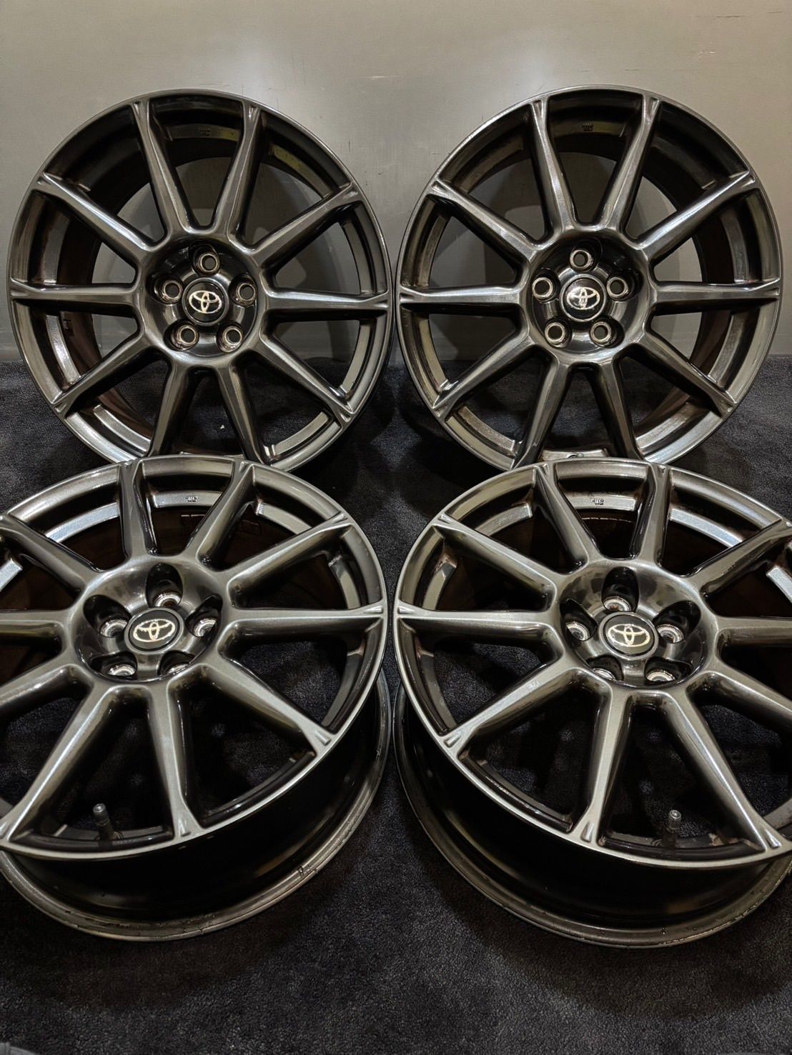 トヨタ ZN 6 86 後期 GT リミテッド 17インチ 7 5 J 48 100 H アルミホイール 4本 スバル BRZ 1 L 42