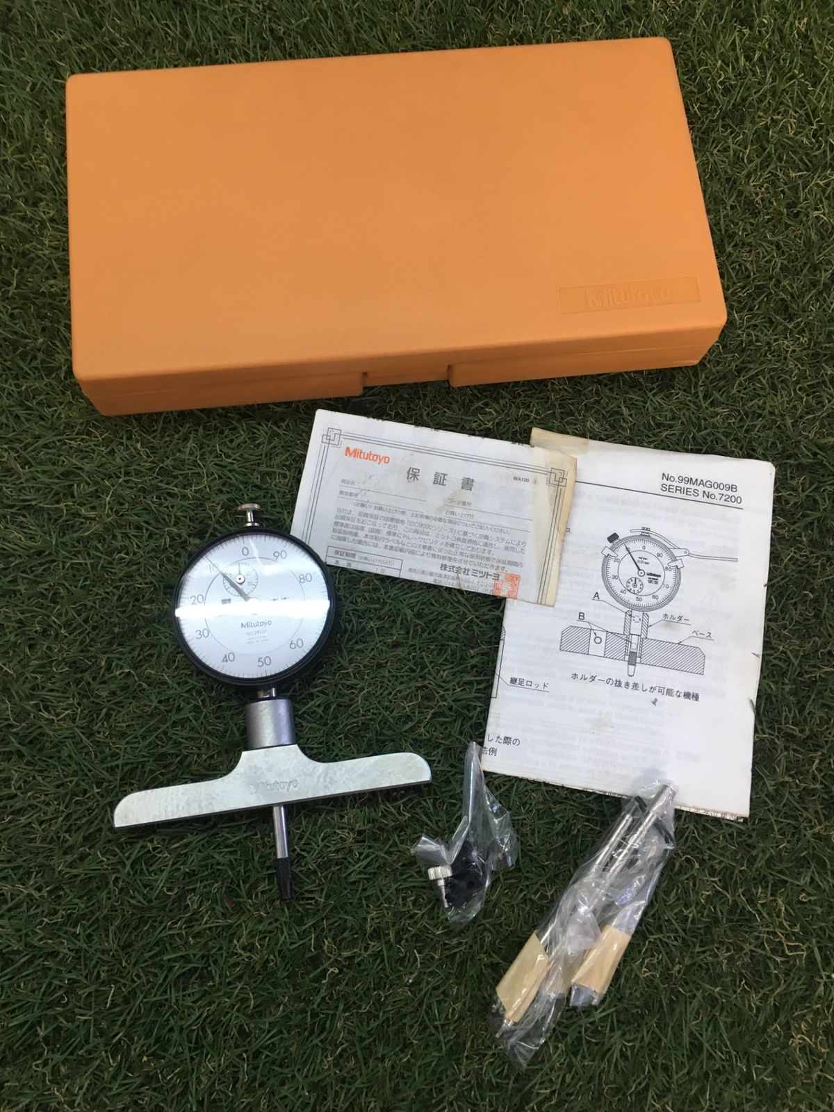 品 0906 ミツトヨ mitutoyo ダイヤルデプスゲージ 7214