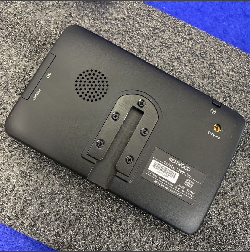 展示保証☆KENWOOD EZ-550 ココデス ポータブルナビゲーション 5インチ