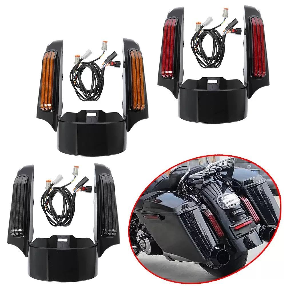 2014〜 ハーレー ツーリングモデル用 CVOルック フェンダーエクステンション バガーフェンダー FLHXS FLTRX ストグラ ウルトラ テール