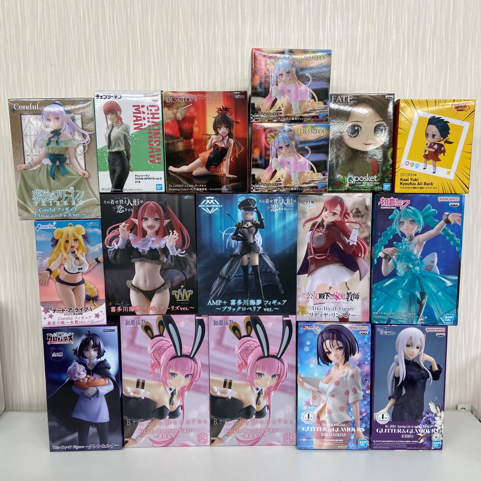 未開封 美少女 プライズ フィギュア まとめ かぶりあり 計17点 巡音 