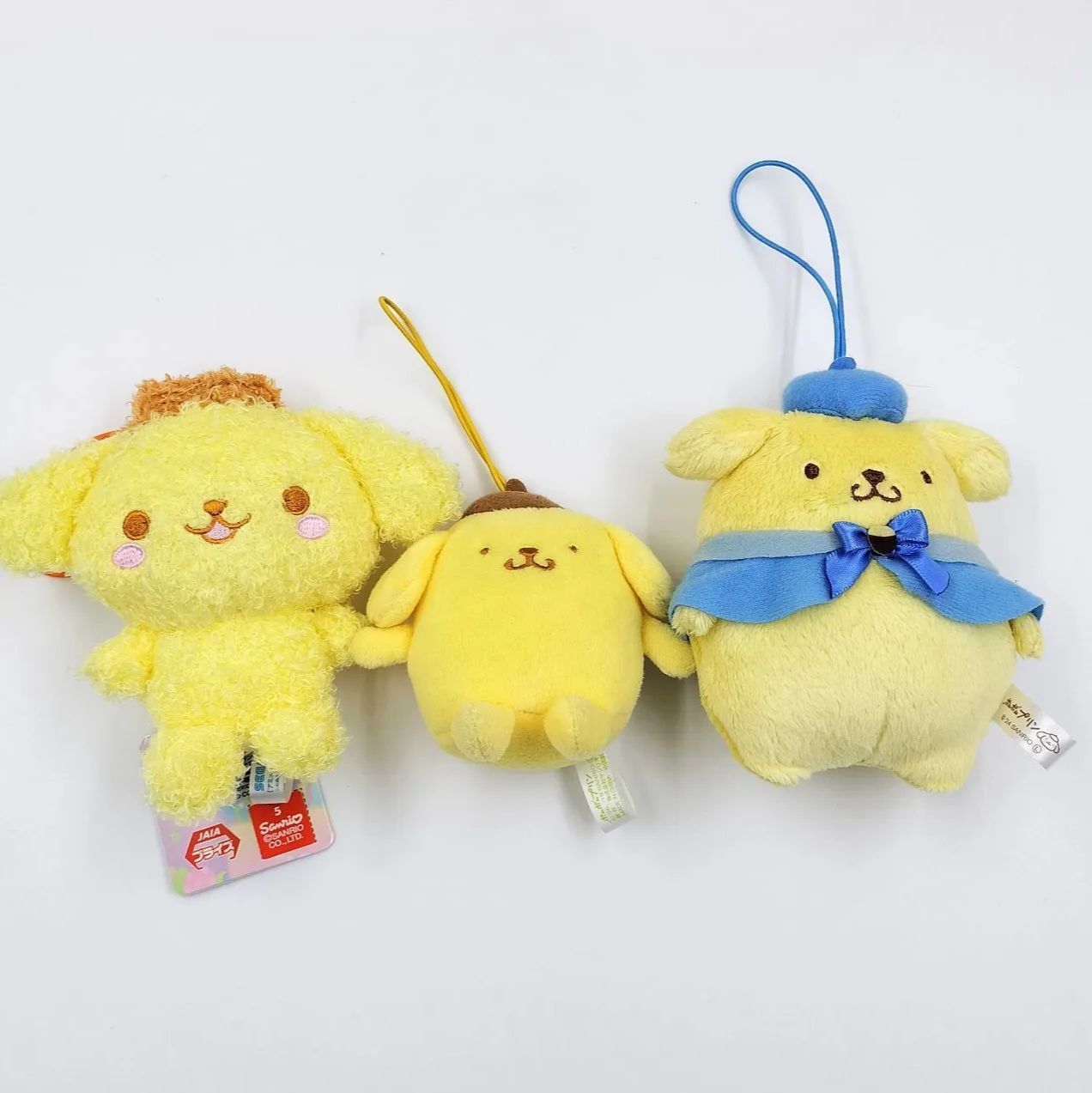 ポムポムプリン ぬいぐるみ マスコット 8点 まとめ売り サンリオ