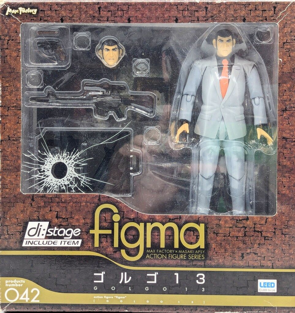 MAXFACTORY figma 42 ゴルゴ13 - メルカリ