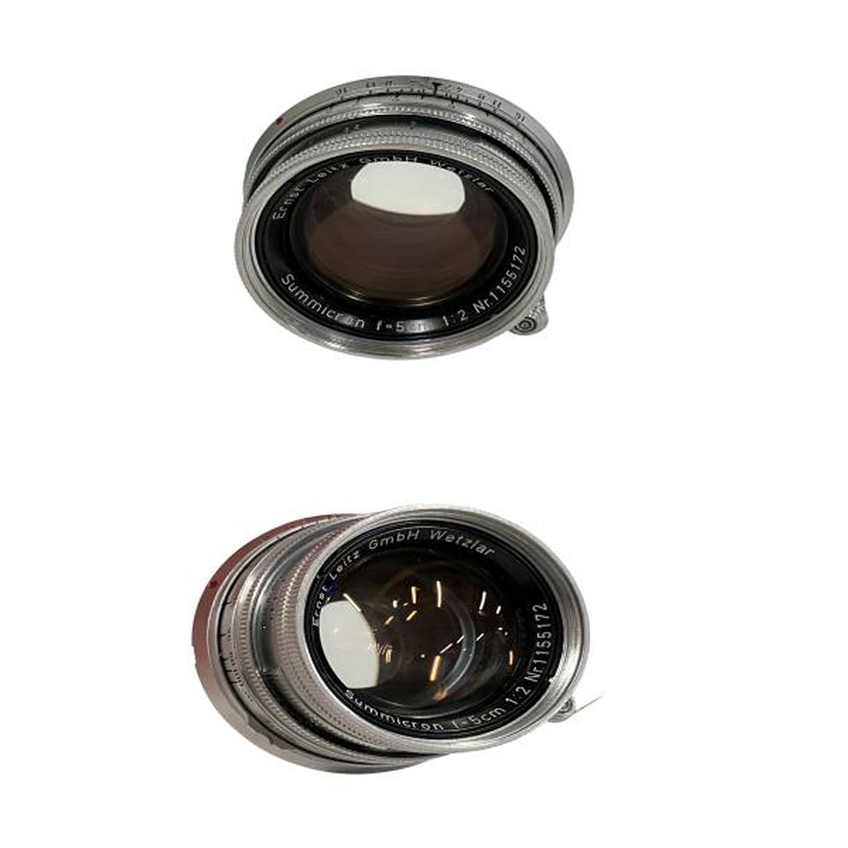 Leica Summicron 50mm F2 f=5cm 1:2 Ernst Leitz GmbH Wetzlar ライカ