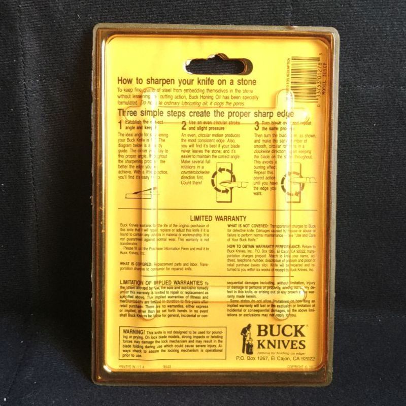 USヴィンテージ BUCK 305ナイフ