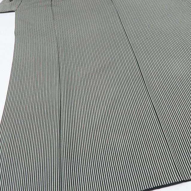 六花-RIKKA- 正絹 縦縞 小紋 着物 A 4129