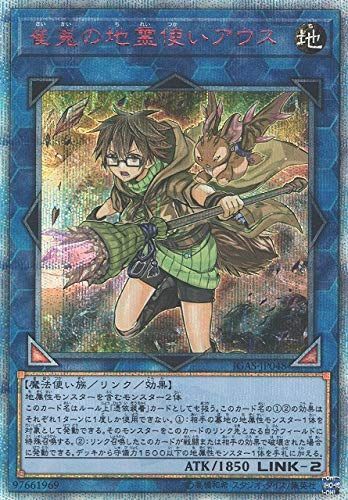 中古】【非常に良い】崔嵬の地霊使いアウス 20thシークレットレア