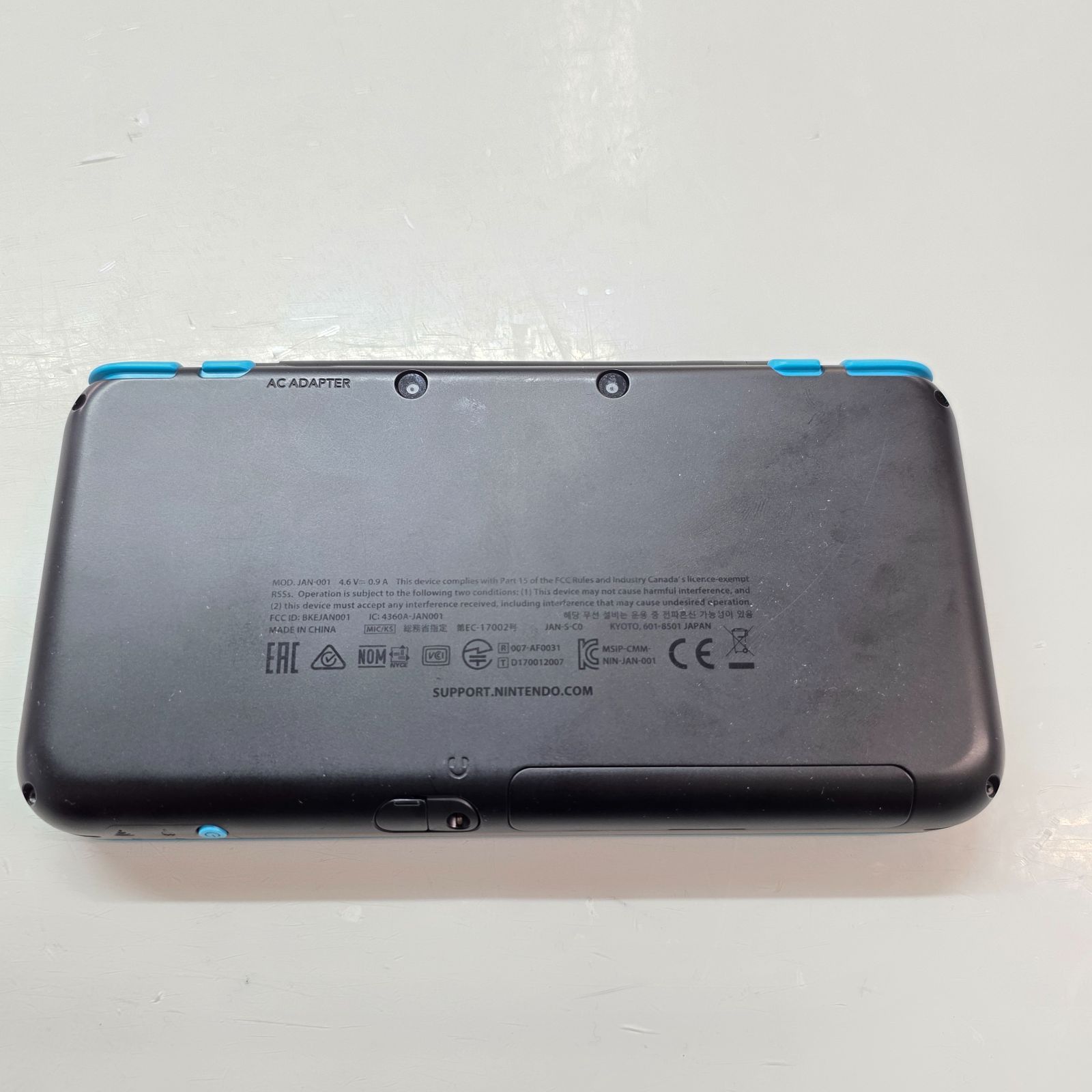  Nintendo 2 ds LL ブラック ターコイズ 本体 ニンテンドーDS 本体(New 2DS LL) ニンテンドー3DS/2DS