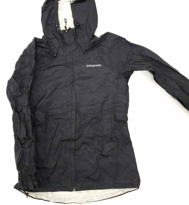patagonia パタゴニア シェルジャケット ブラック XS 裏地剥離あり 