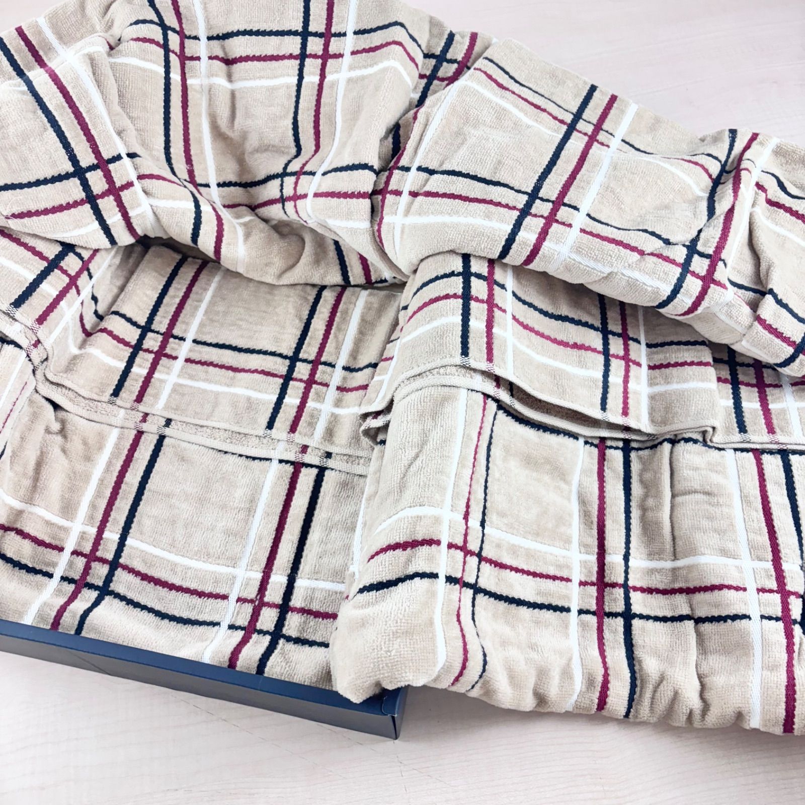 ✨新品未使用✨バーバリー タオルケット 西川産業 140×190cm 綿100% 未使用品】BURBERRY 西川産業 タオルケット 140×190cm 綿100％ - メルカリ