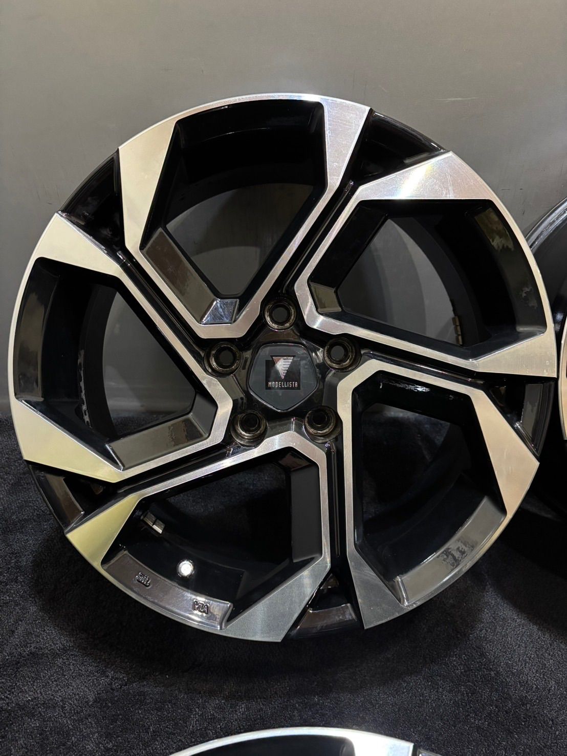 トヨタ RAV 4 OP モデリスタ ウィングダンサーⅦ 17インチ 7 J 35 114 3 5 H アルミホイール 4本 カローラクロス ハリアー 1 L 44