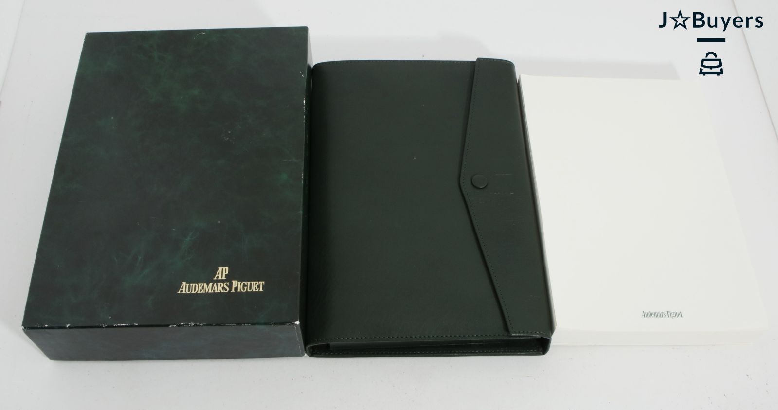 2500 UDEMARS PIGUET オーデマピゲ レザー 時計ケース ダークグリーン き レザー素材 2 way メモパッド