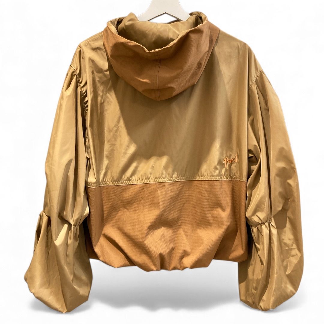 1% イチパーセント　アウター　ベージュ 1% ICHI-PERCENT イチパーセント スポーツバルーンジャケット 25A-J-17